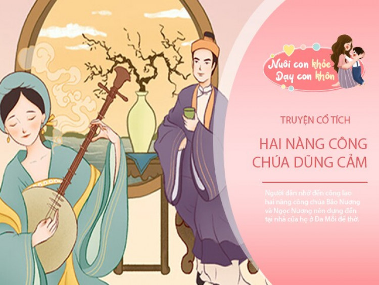 Truyện cổ tích: Hai nàng công chúa dũng cảm