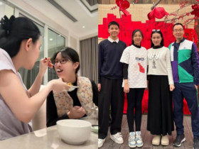 Hoa hậu Thùy Lâm nấu cơm nhà không "cao lương mỹ vị", ái nữ 12 tuổi vẫn thích được đút ăn từng muỗng