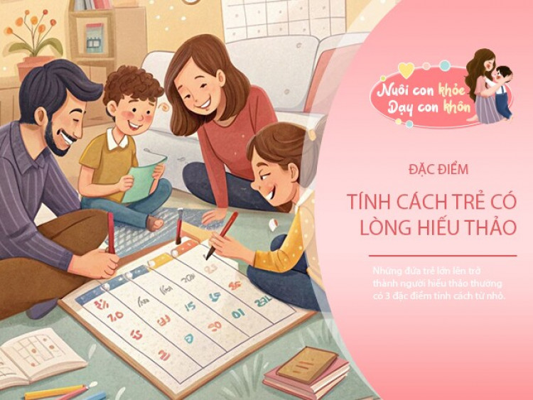 Đứa trẻ lớn lên hiếu thảo có 3 đặc điểm tính cách được âm thầm hình thành từ thuở ấu thơ