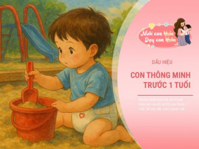 Đừng chờ con biết nói mới nhận ra sự thông minh, trẻ dưới 1 tuổi đã có 3 dấu hiệu của EQ và IQ cao