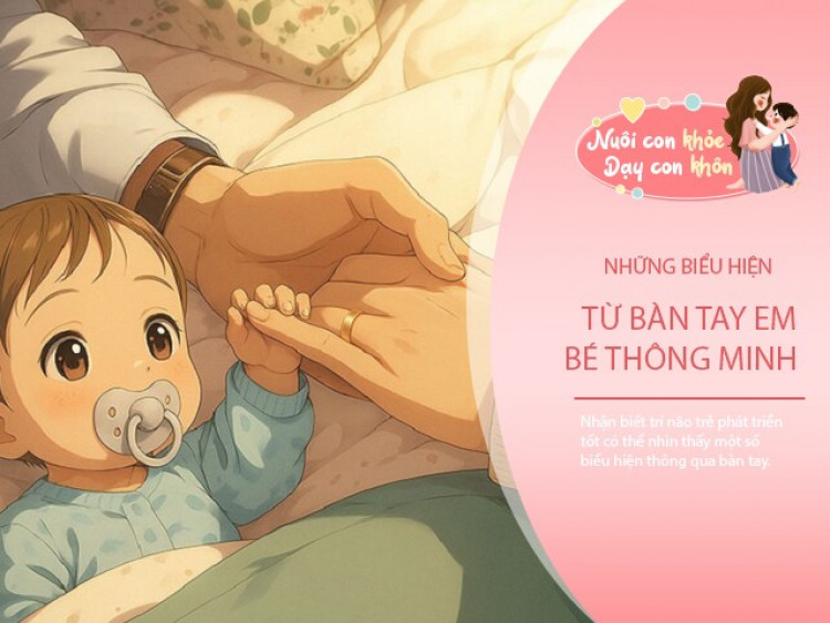 Nhận diện trẻ IQ cao hay thấp qua những cử động nhỏ ở đầu ngón tay