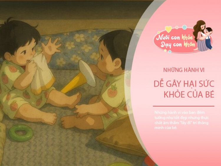 Hành động khi chăm con ban đêm khiến trẻ mất ngủ, não bộ chậm phát triển mà ít bố mẹ nhận ra