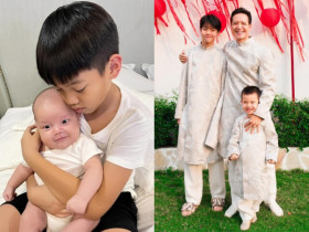 Hồ Ngọc Hà thông báo "tuyển dâu" cho con trai, quý tử tuấn tú từ bé nay rõ nét là "bản sao" của bố