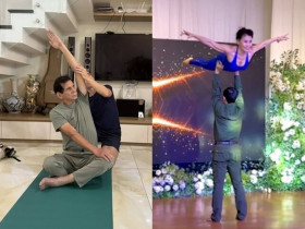 Sao Việt 24h: Mẹ ruột Hồ Ngọc Hà mất 15 năm thuyết phục chồng lai Pháp cùng tập yoga, U70 biểu diễn nhiều thế mạo hiểm