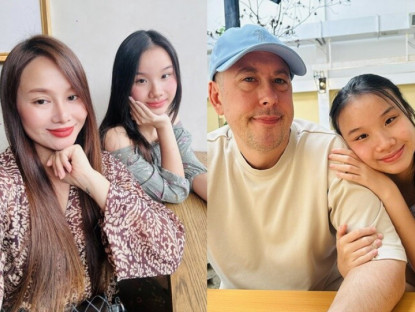 Con gái MC Thành Trung được mẹ chăm kỹ từng bữa ăn dù cách xa 8km, bố dượng Tây hứa cho đi 5 nước trước tuổi 25