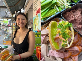 Cô gái bán bánh mì Cần Thơ gây bão mạng vì quá xinh, nghe người đến ăn review thực tế mới bất ngờ