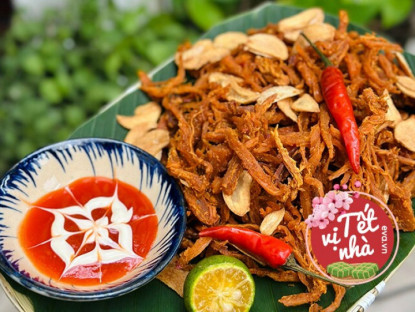 Cách làm bò khô xé sợi cay cay ngọt ngọt cực đơn giản để Tết này nhâm nhi