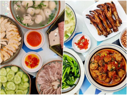 Tổng hợp 14 mâm cơm nhà chuẩn vị "cơm mẹ nấu", nhìn là muốn về nhà ngay!