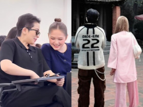 Bắt gặp Xoài Non và Gil Lê ở một bệnh viện sản tại Thái Lan, ngoại hình hot girl 2k2 tăng cân thấy rõ?