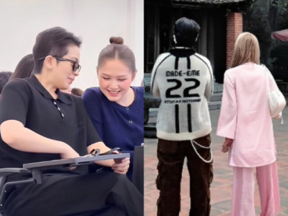 Bắt gặp Xoài Non và Gil Lê ở một bệnh viện sản tại Thái Lan, ngoại hình hot girl 2k2 tăng cân thấy rõ?