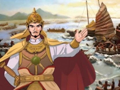 Ai là Bố Cái Đại Vương, được suy tôn “Thần vua”, hiển linh giúp Ngô Quyền đánh tan quân Nam Hán, có công trong sử Việt?