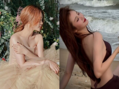 Hot girl eo thon hông nở của nhóm hài tỷ view là "tình tin đồn" của Ngô Kiến Huy, U40 cứ mặc bikini liền "gây sốt"