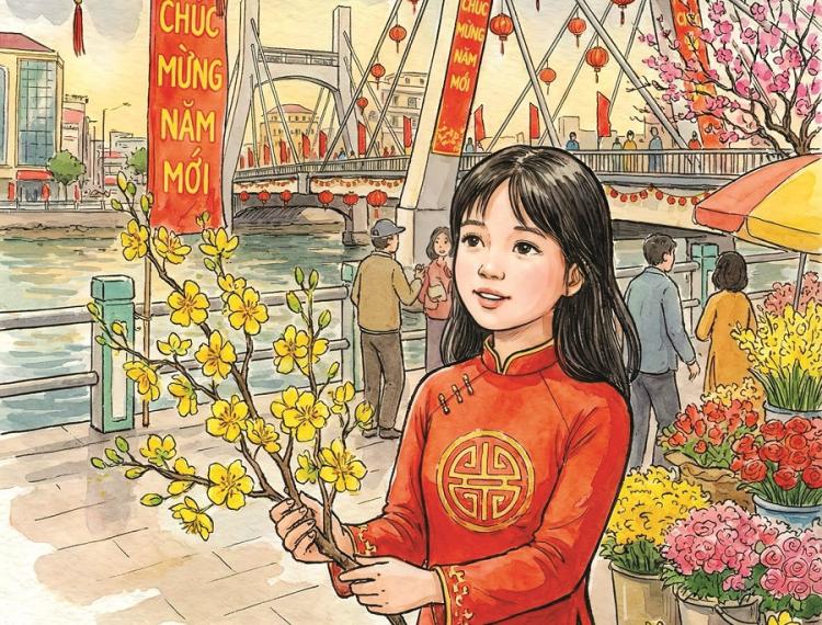 Ríu rít Tết về…