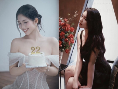 Nhan sắc xinh đẹp "chấp" cả cam thường của Á hậu cao 1m70 lọt top tìm kiếm với Đình Bắc