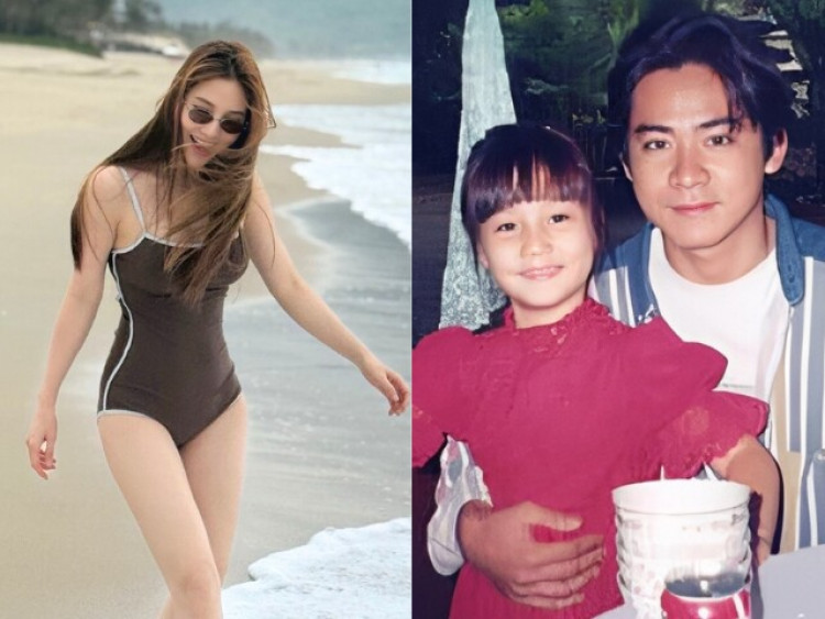 Bé gái Việt được Huỳnh Anh Tuấn bế 26 năm trước giờ đã thành mẹ bỉm, đẻ xong đẹp bỏng mắt, ở nhà trăm tỷ