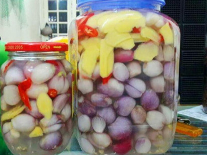 Muối hành ăn Tết, không được quên những điều này hành sẽ luôn giòn tan, không bị khú hỏng