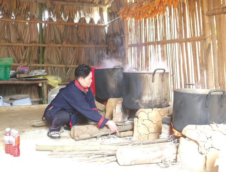 Xuân về trên vùng núi Tản