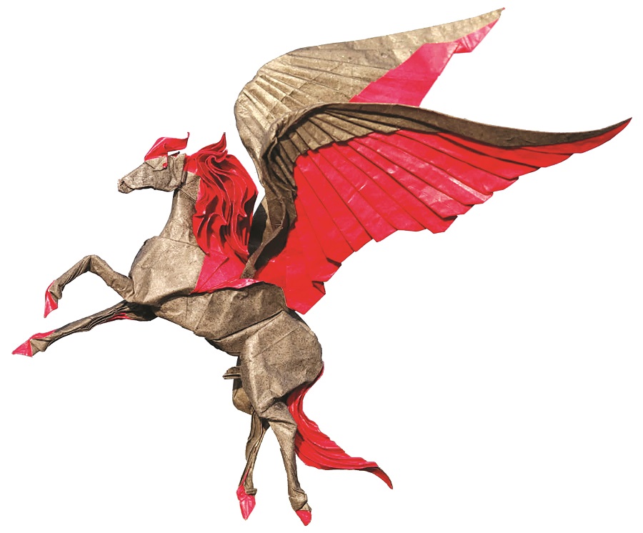 Nghệ sĩ gấp giấy Origami và tác phảm “Mã đáo thành công” - 2