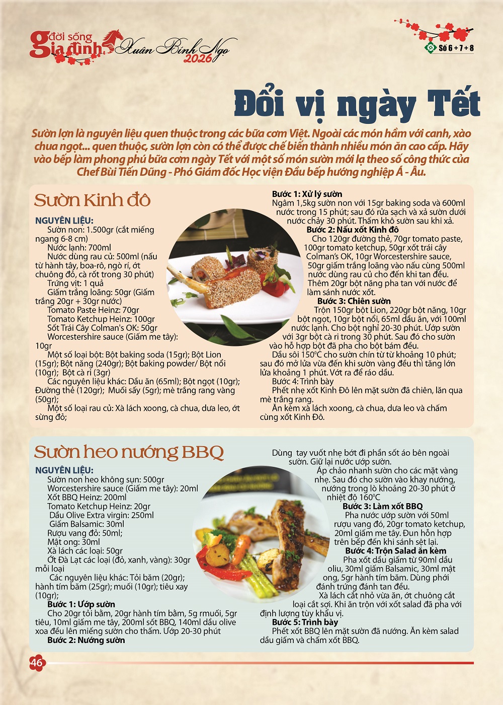 Đổi vị ngày Tết với món sườn - 1