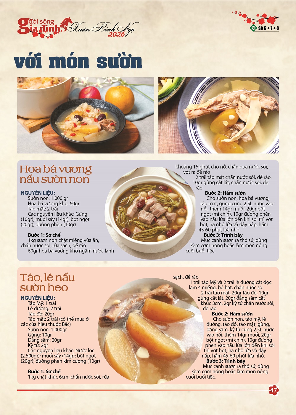 Đổi vị ngày Tết với món sườn - 2