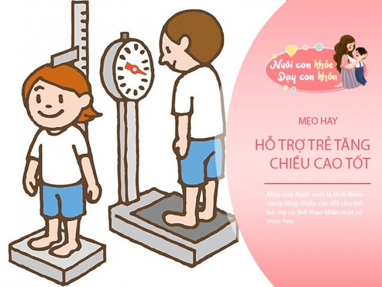 Đừng bỏ lỡ mùa xuân, thời điểm vàng giúp con cao thêm 6cm chỉ trong vài tháng
