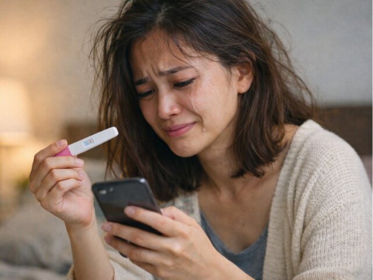 Nhắn tin cho sếp: "Em có bầu với anh rồi", anh đáp lại đúng 4 từ khiến tôi khóc như mưa