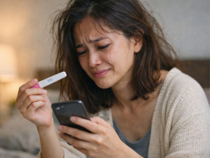 Nhắn tin cho sếp: "Em có bầu với anh rồi", anh đáp lại đúng 4 từ khiến tôi khóc như mưa