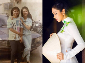 Cô gái đóng tì nữ cho Diễm Hương sau thành "nữ hoàng ảnh lịch", sống trong nhà 3.000m2, ăn cơm đạm bạc để trẻ mãi