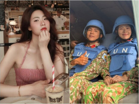 Nữ Thiếu tá phim VTV đang "đơn phương" Steven Nguyễn: Là hot girl gốc Hải Phòng, đời thực gợi cảm ngọt ngào