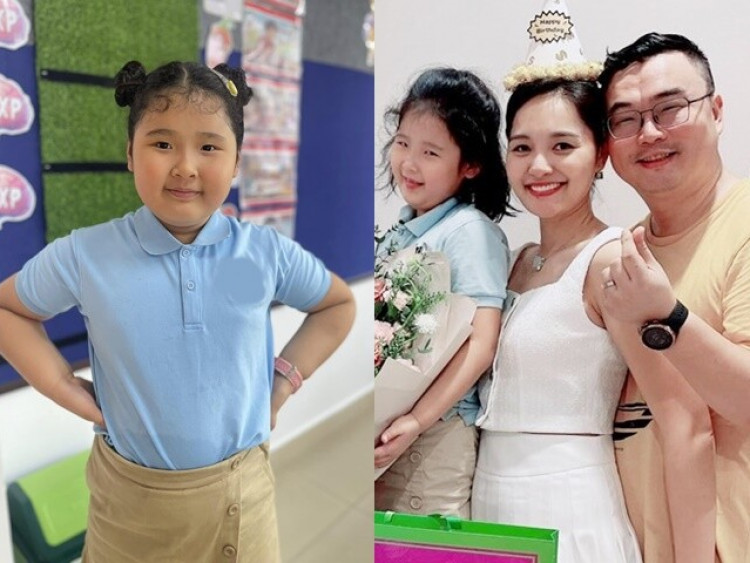 Con gái lai của Hoa hậu Hương Giang đoạt 2 huy chương vàng quốc tế, ngoại hình đáng yêu, là "bản sao" của bố người Trung Quốc