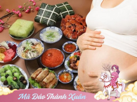 Bánh chưng, dưa hành thơm lừng trong mâm cỗ Tết bà bầu ăn được không? Bánh mứt ngọt lịm dùng bao nhiêu là an toàn