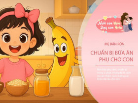 Mẹ bận rộn vẫn muốn con đủ chất: Công thức bữa phụ 2 phút cho trẻ khỏe mạnh mỗi ngày