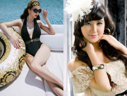 Hot girl xinh từ bé có vòng eo đẹp ngang Ngọc Trinh, U35 là "phú bà" giàu sướng, đeo toàn kim cương size khủng