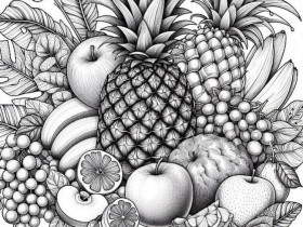 Tranh tô màu mâm ngũ quả ngày Tết, dạy bé làm quen với nét đẹp văn hóa Việt từ những điều gần gũi