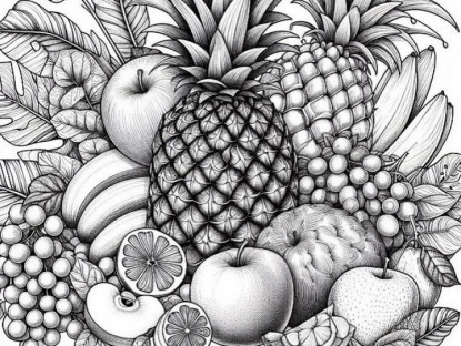 Tranh tô màu mâm ngũ quả ngày Tết, dạy bé làm quen với nét đẹp văn hóa Việt từ những điều gần gũi