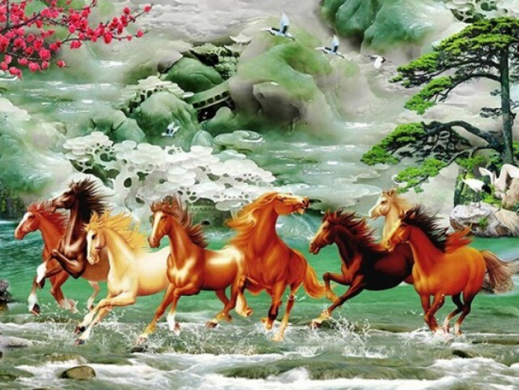 Tại sao bức tranh phong thủy "mã đáo thành công" luôn có tám con ngựa? Đây là 12 sự thật thú vị về loài vật này