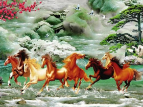 Tại sao bức tranh phong thủy "mã đáo thành công" luôn có tám con ngựa? Đây là 12 sự thật thú vị về loài vật này