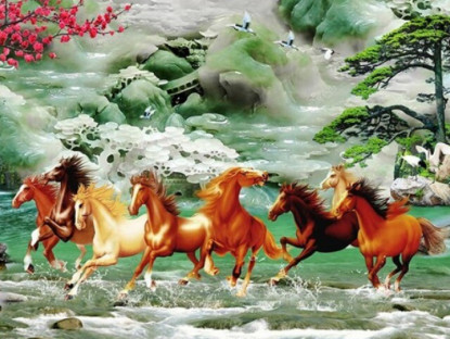 Tại sao bức tranh phong thủy "mã đáo thành công" luôn có tám con ngựa? Đây là 12 sự thật thú vị về loài vật này