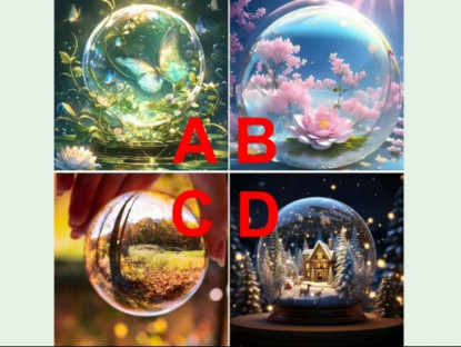 Trắc nghiệm: Bạn thấy quả cầu nào đẹp nhất? Đáp án sẽ tiết lộ vận may tình yêu của bạn trong năm nay