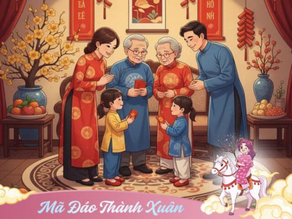 10 bài thơ ý nghĩa bé chúc Tết ông bà, bố mẹ, thầy cô, món quà tinh thần ấm áp đầu năm mới