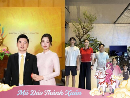 Sao Việt 24h: Cường Đô La giữ truyền thống khoe Subeo cao vượt cả nhà, Đỗ Mỹ Linh bị chồng giục về chuẩn bị Giao thừa