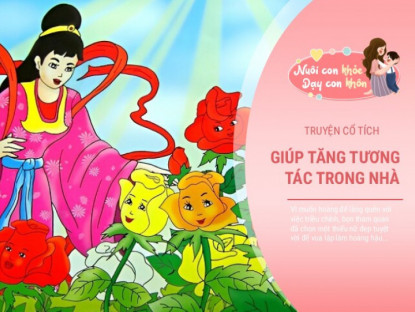 Truyện cổ tích: Sự tích hoa hồng