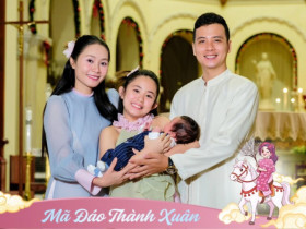 Tết đầu tiên của Thanh Hiền bên chồng mới cưới và 2 con: "Quyết định có em bé là chiều theo mong muốn của Grammy"