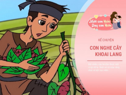 Truyện cổ tích: Lòng hiếu thảo và sự tích cây khoai lang