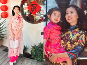 Con gái cố diễn viên Mai Phương ra dáng thiếu nữ khi mặc áo dài, ngày càng xinh đẹp chuẩn "bản sao" của mẹ