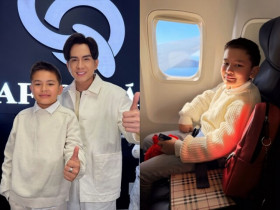 Sao Việt 24h: Con trai Đan Trường xứng danh "ông chủ nhí", tiếp tục được bố mẹ tặng quán cà phê lớn tại Mỹ