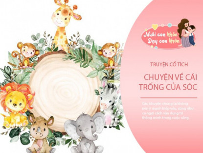 Truyện cổ tích: Cái trống của Sóc con