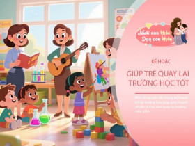 7 bước giúp trẻ vượt qua nỗi lo "khóc nhè", tự tin quay lại trường mẫu giáo sau Tết