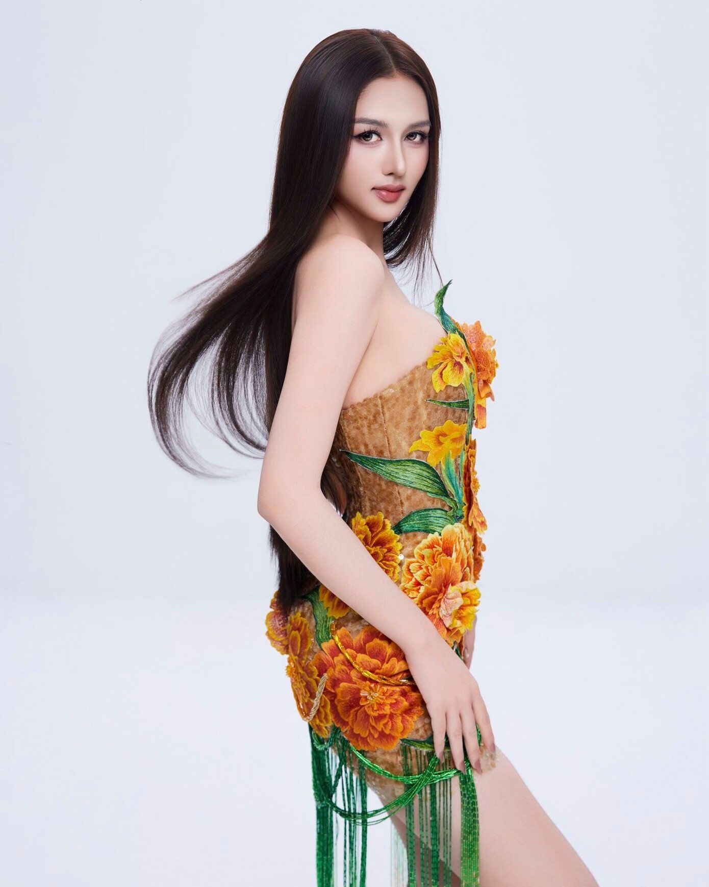 Chung kết Hoa hậu Liên lục địa 2025: Thu Ngân thắng giải Trang phục dân tộc đẹp nhất, dừng chân ở Top 23 - 7