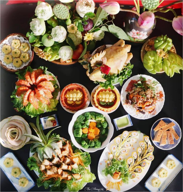 Chuẩn bị mâm cỗ cúng tất niên như thế nào? Gợi ý những món hấp dẫn cho mâm cỗ đầy đủ nhất - 1